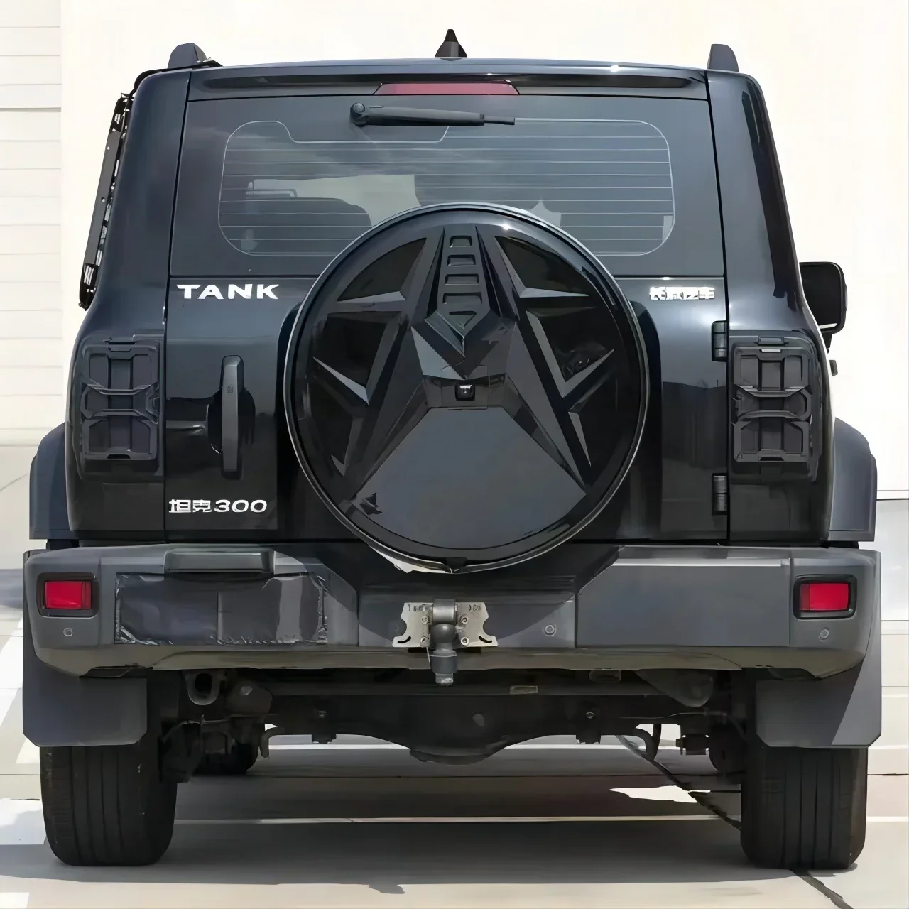 Newly Designed Modification Tailgate Tire Cover For Tank 300 2022-2024 Full Package Exterior Spare Tire Decoration Accessories