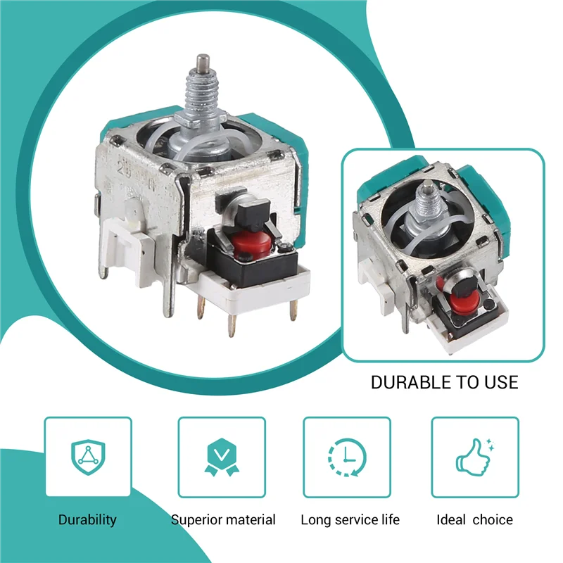 Pengganti Thumbstick Modul Sensor Analog 3D untuk Pengontrol ONE Elite Series 2