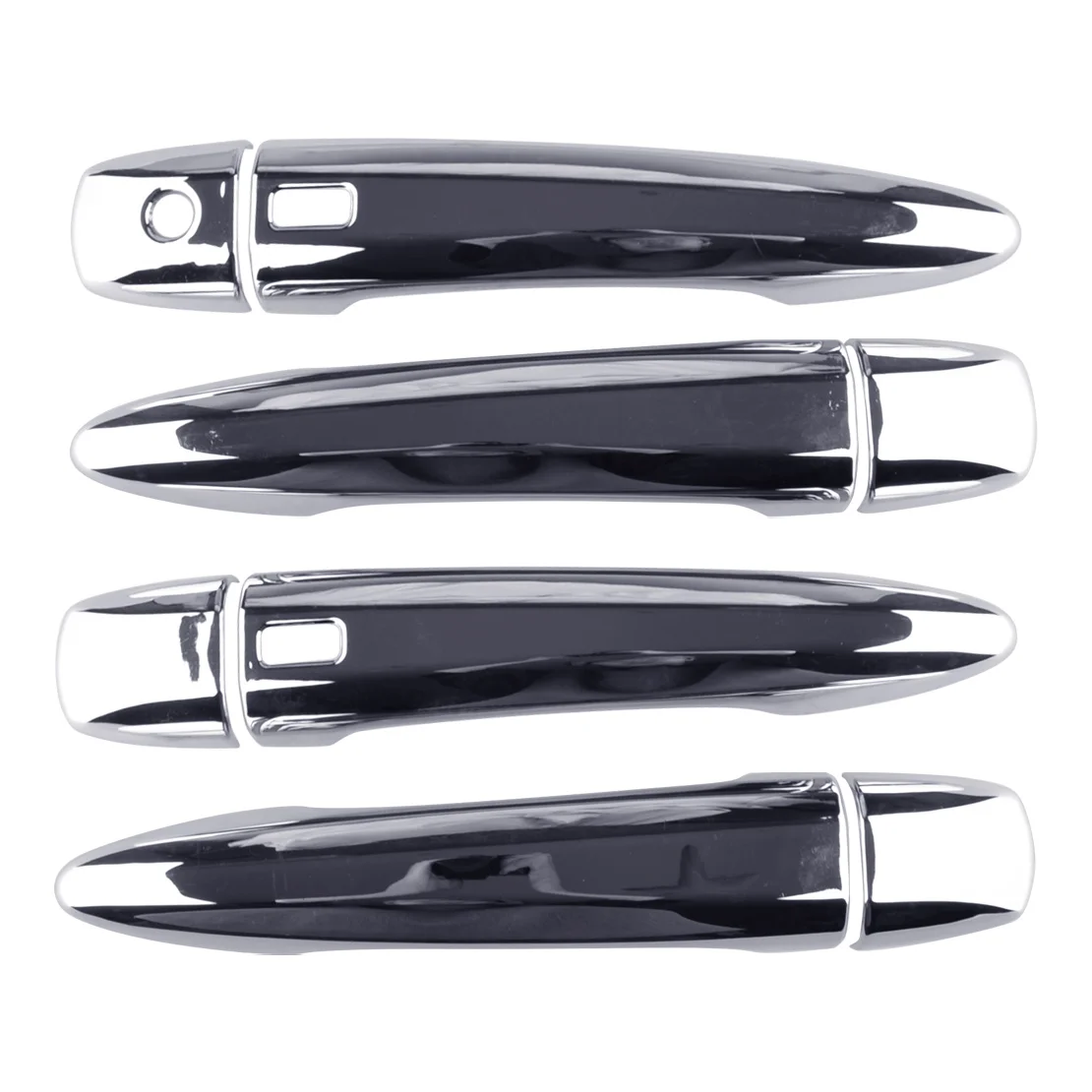 

Chrome Silver Exterior Side Door Handle Cover Molding Trim ABS Plastic Fit for Nissan Rogue 2021 2022 2023