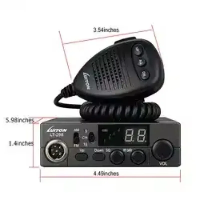 marine LT-298 Marine CB Radio 27 MHz Marine CB Transceiver/ 40 Channels Car CB Radio - view 5