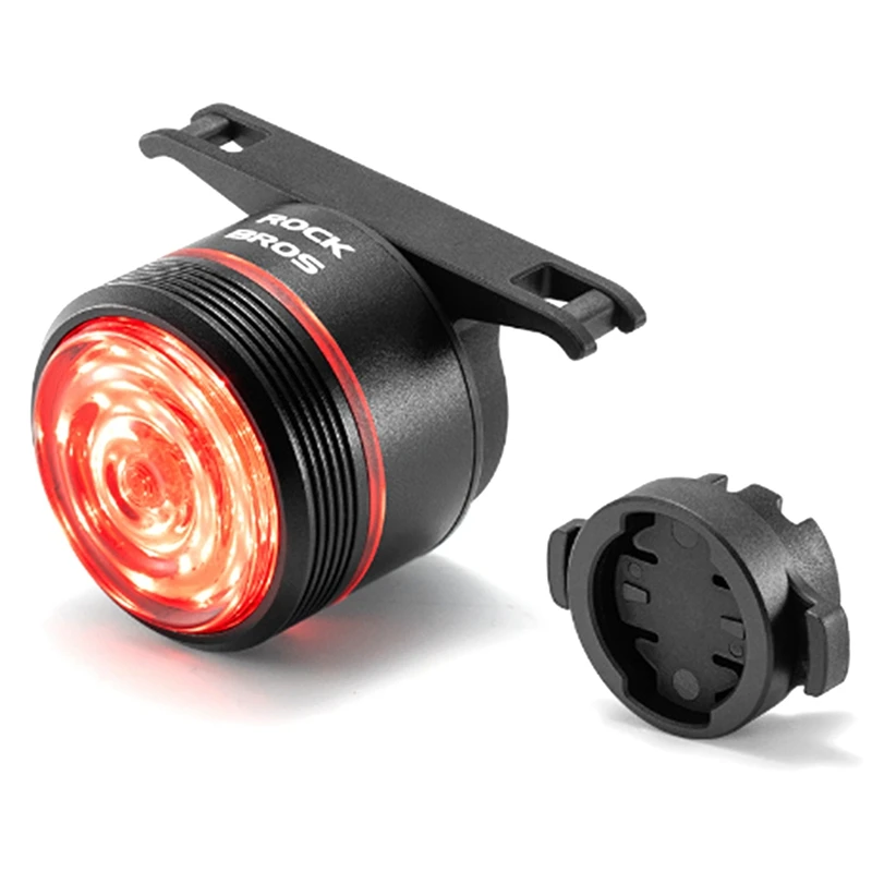 ROCKBROS Smart Automatic Brake Sensing Waterproof Rear Touch Sensing Bike Tail Light Vibration Wake BL-S2