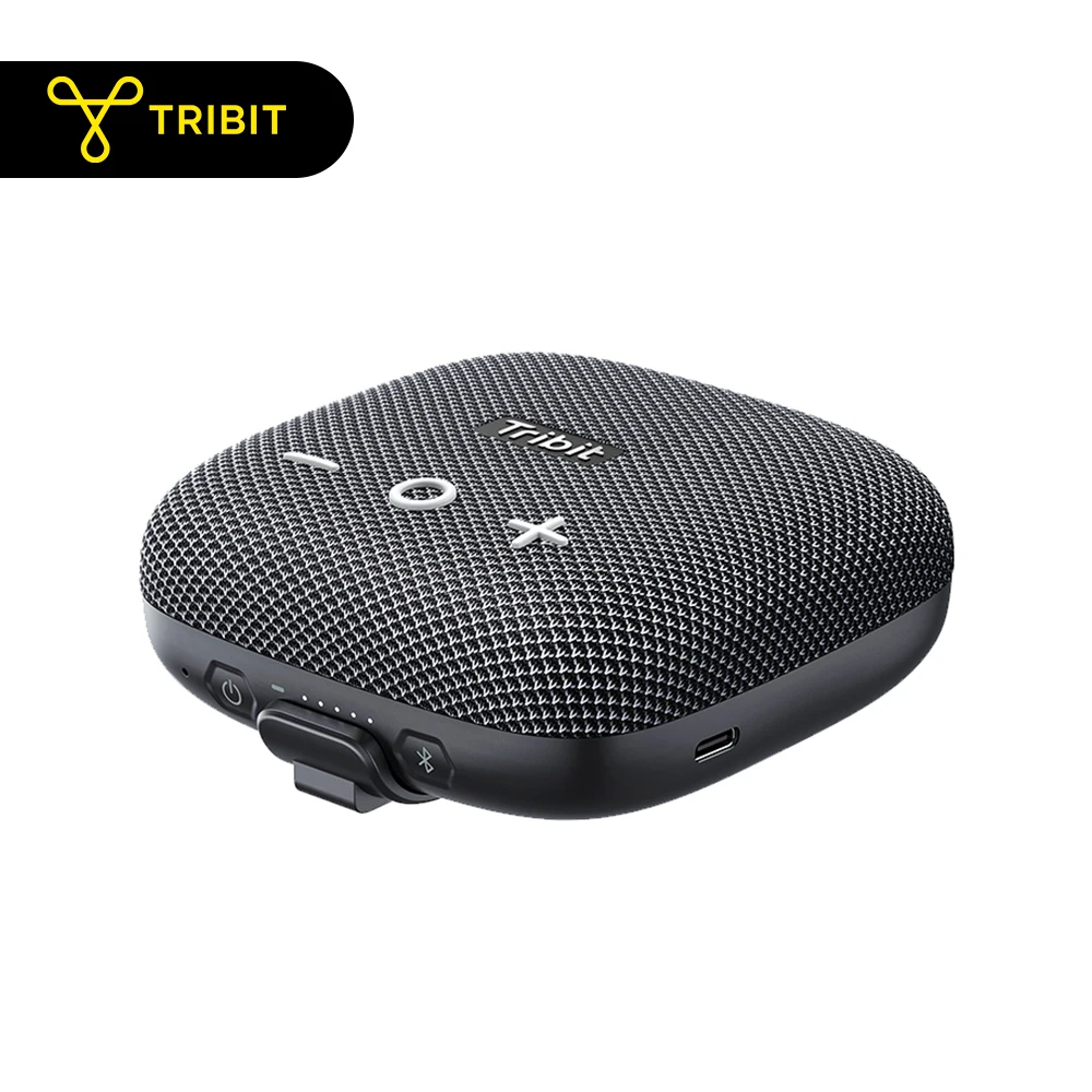 Tribit StormBox Micro 2 Portable Bluetooth Speaker XBass Deep Bass IPX7 Waterproof Small Wireless Speaker For Cycle, Camping