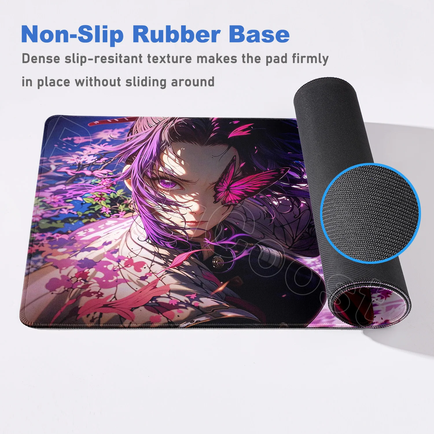 HD печать аниме коврик для мыши Лидер продаж Demon Slayer большой ковер настольный коврик компьютер ноутбук ПК игровые периферийные аксессуары коврик для мыши