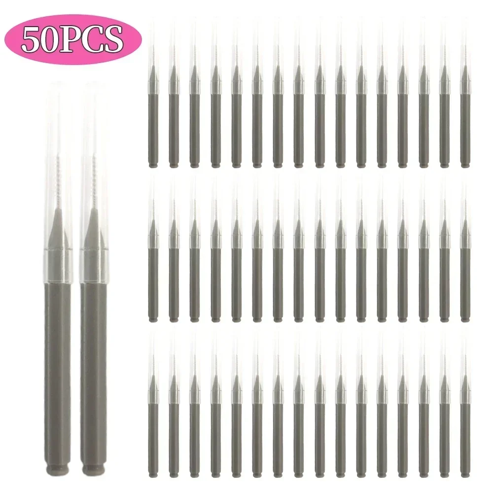 5/10/50PCS Mini Augenbraue Pinsel Stirn Dauerwelle Pinsel Einweg Stirn Lifting Pinsel Biegsamen Micro Wimpern Pinsel applikatoren Werkzeuge