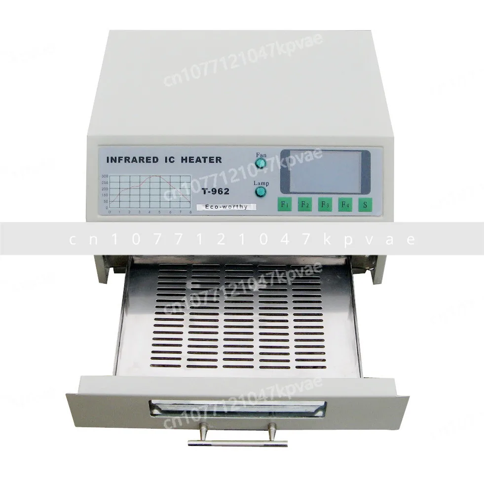 BGA SMD SMT Rework Welding Machine 220V T-962 800W 180 X 235mm Desktop Reflow Soldering Furnace Infrared IC Heater