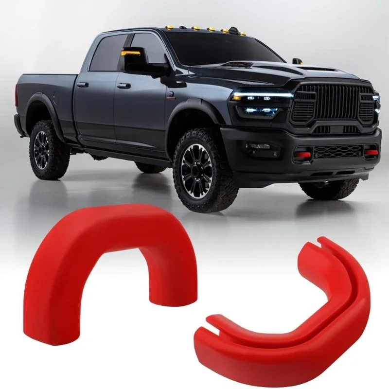 

Front Trailer Hitch Protectors Weatherproof Nitrile Construction Strong Nitrile Front Hitch Protectors for 2500 D7YA