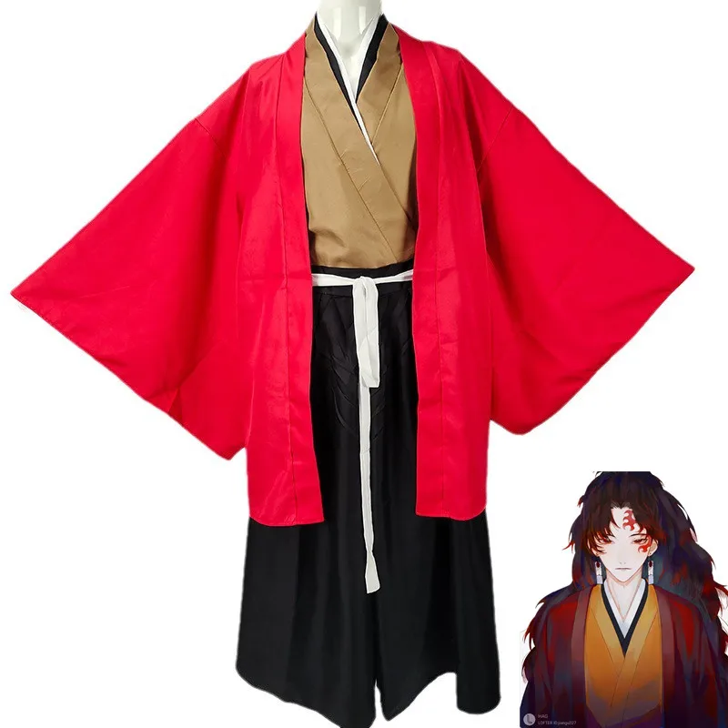 

Аниме Tsugikuni Yoriichi косплей Hi No Kokyu полный комплект японский досуг для мужчин Nove Хэллоуин карнавальный костюм для вечеринки костюмы