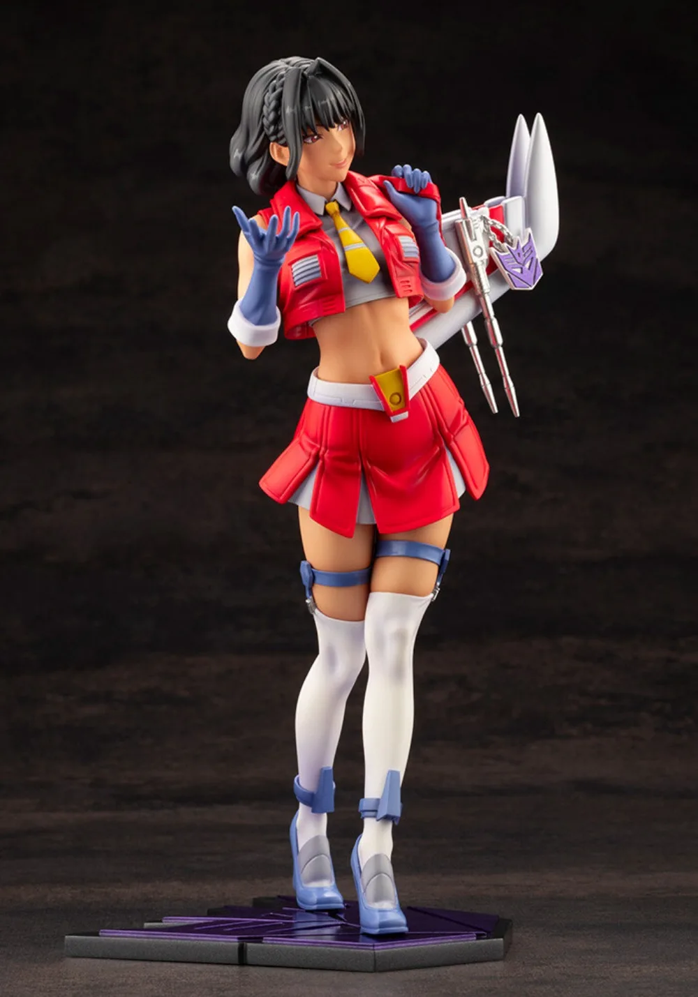 100% Original in Stock Kotobukiya Bishoujo Statue Starscream Garage Kit Model Decoration Collection Series Model Toys view 5