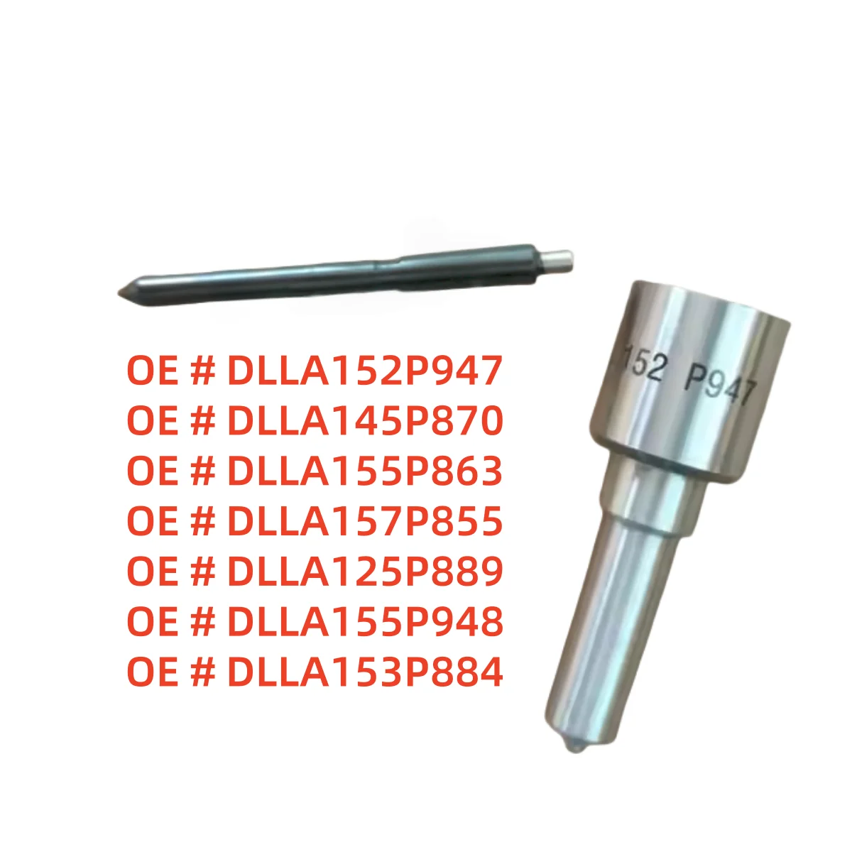 

4PCS DLLA152P947 DLLA145P870 DLLA155P863 DLLA157P855 DLLA125P889 DLLA155P948 DLLA153P884 Diesel Injector Nozzle for Injecto