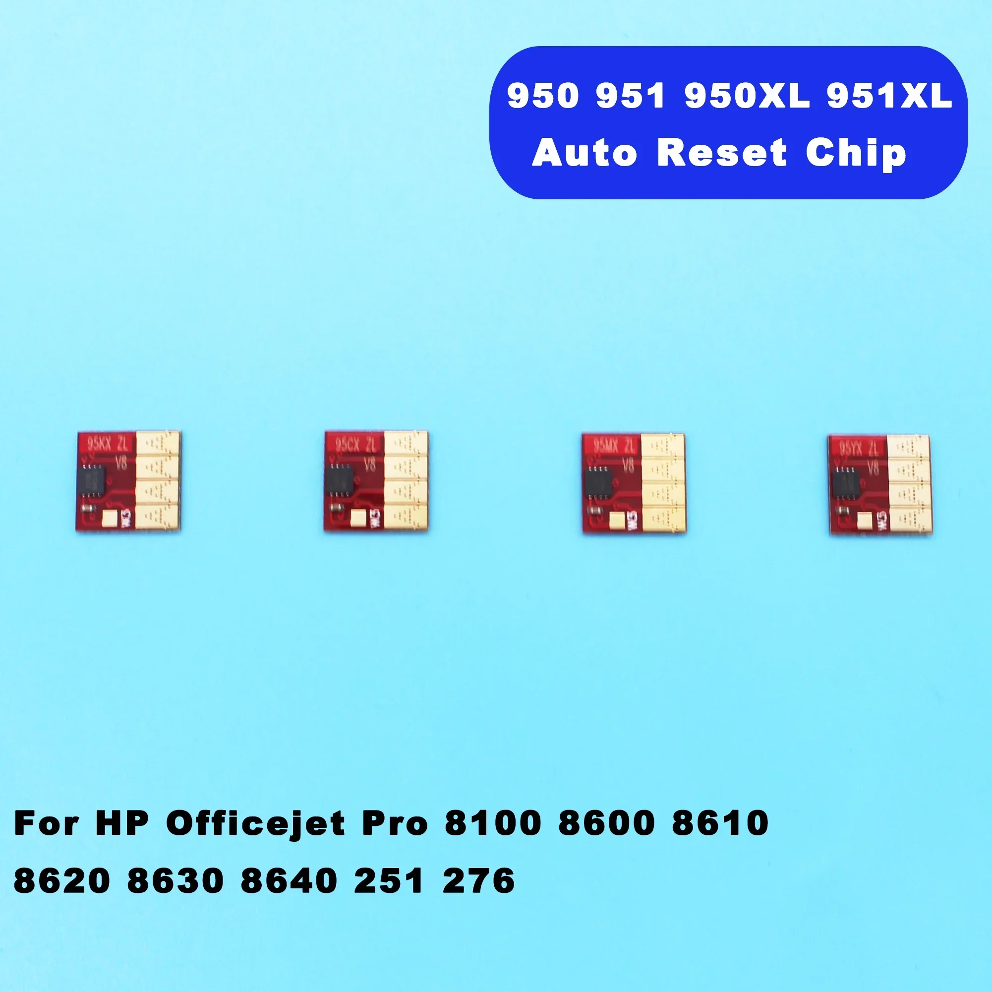 

Full HP 950 951 Printer Chip 950XL HP 951XL Ink Cartridge ARC Chip IC for HP Officejet Pro 8100 8600 8610 8620 8630 8640 251 276