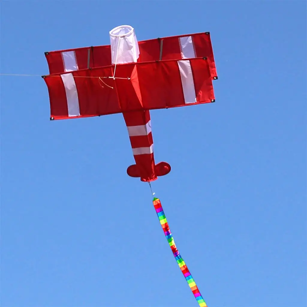 Long Tail Park 3D with 100Meters Line Single Line Plane Kite for Children