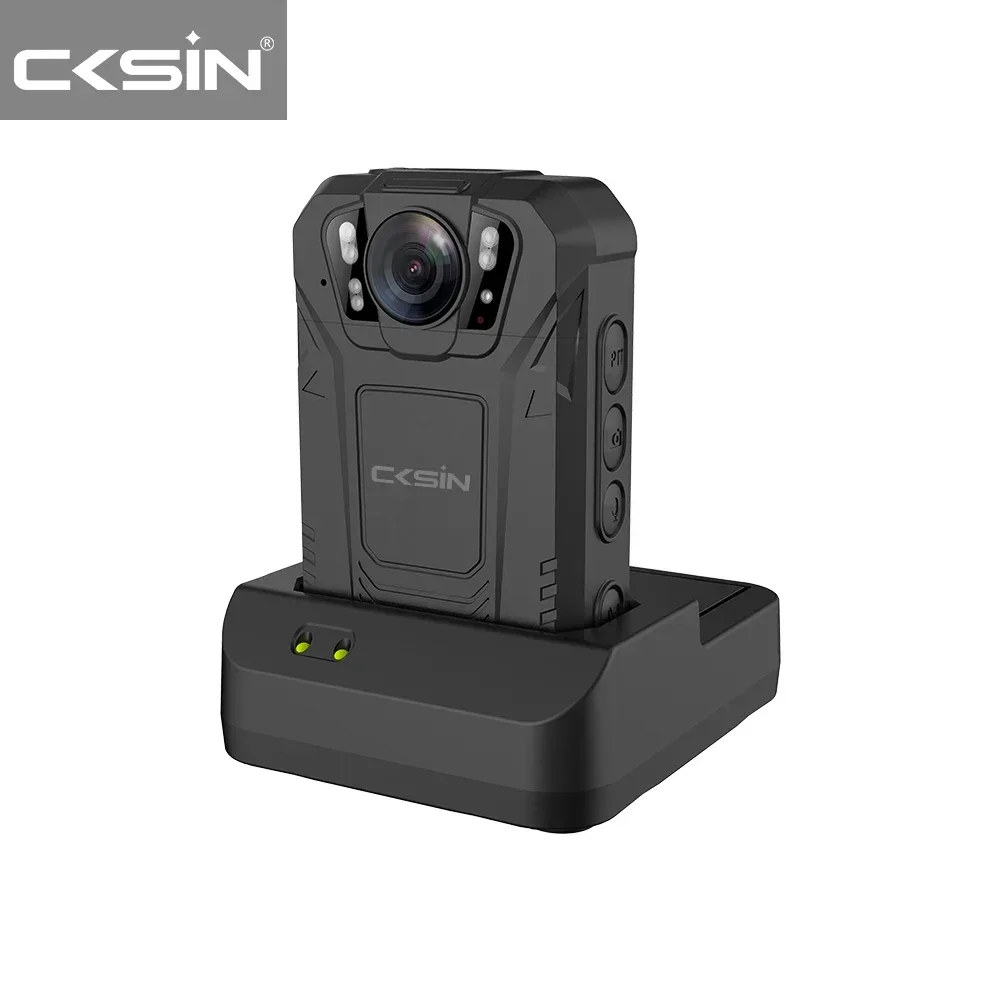 

2025CKSIN 2K IR GPS IP68 H.265/H.264 WiFi 4G Корпусная камера Регистратор правоохранительных органов