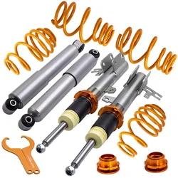 Coilovers Shock Absorber For Vauxhall Opel Astra H MK5 Suspension Coil Springs Coilover Suspension Spring Shock Lowering Kit