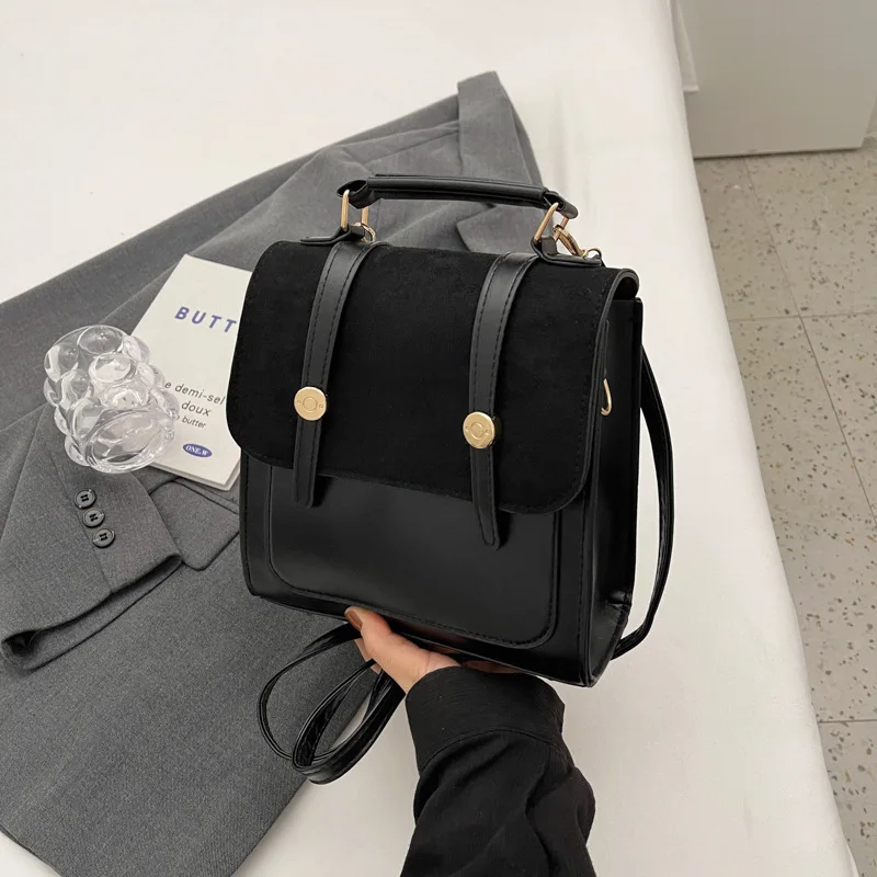 

Backpack Autumn and Winter High-End College Style Multifunctional Student Backpack Hand-Held Travel Bag