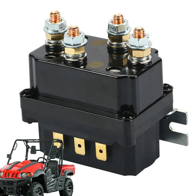 Winch Solenoid Creative 12V Winch Solenoid Relay Winch Rocker Switch Thumb Parts 5000 7000 LBS For Vehicles car accessories