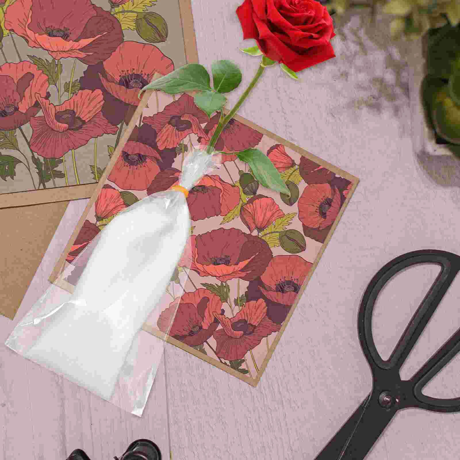 Major Flower Water Bag Fresh Flowers Roses Plastic Cotton Bouquet Wrapping Material Package Bags