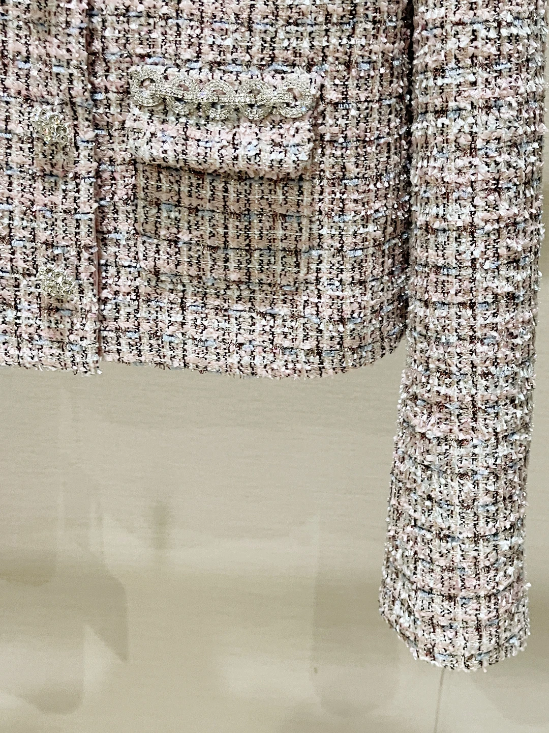 여성용 단추 하나 라운드 넥 롱 슬리브 울 코트, 비반복 럭셔리 패션 가을 신상품