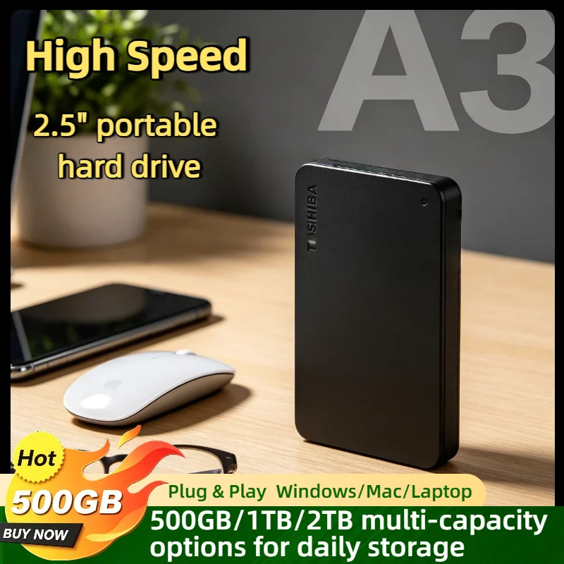 500gb-1tb-2tb-oem-東芝-a3-拡張usb-30-外付けhdd-25インチ-ポータブルハードディスクドライブ-ボックスストレージ-コンパクトプロ