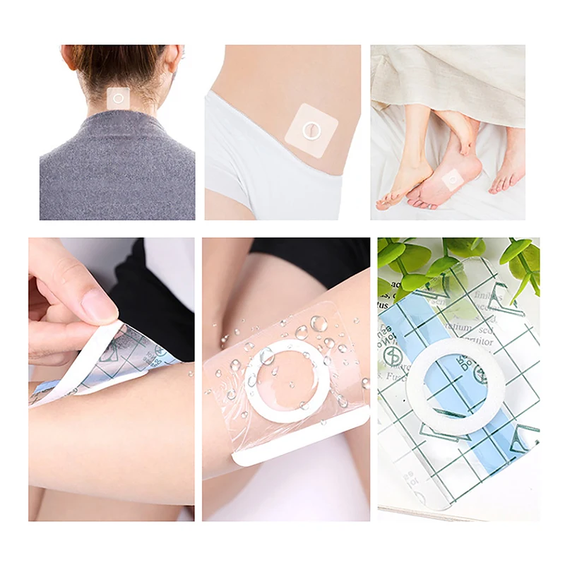 Medical Tattoo Aftercare Waterproof PU Film for Protective Skin Healing Bandages PU Tape Medicinal Wound Dressing Adhesive