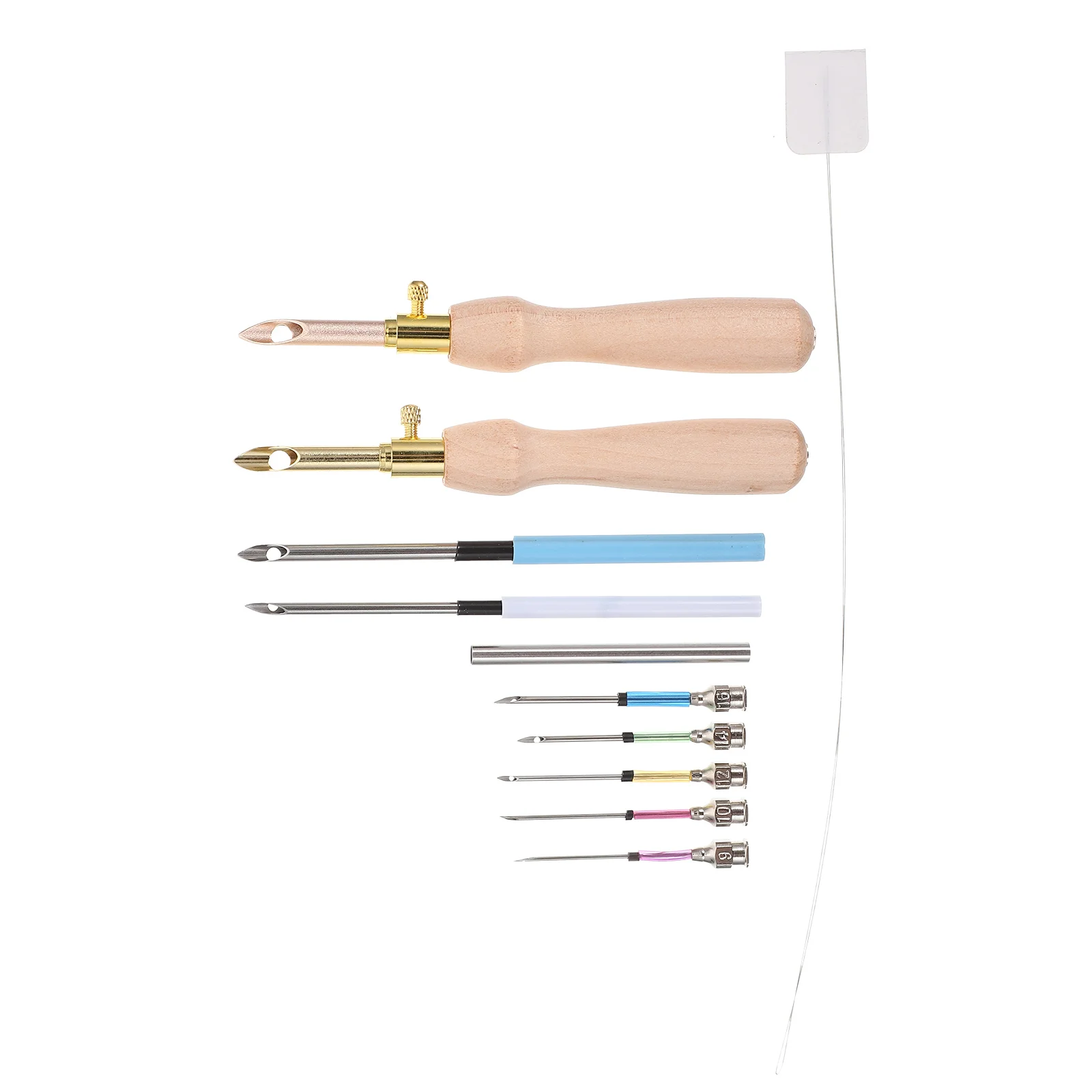 

1 Set Embroidery Punch Needle Tool Diy Sewing Crafts For Cloth Pillowcases Curtains Towels Tablecloths Knitting Needles Cross