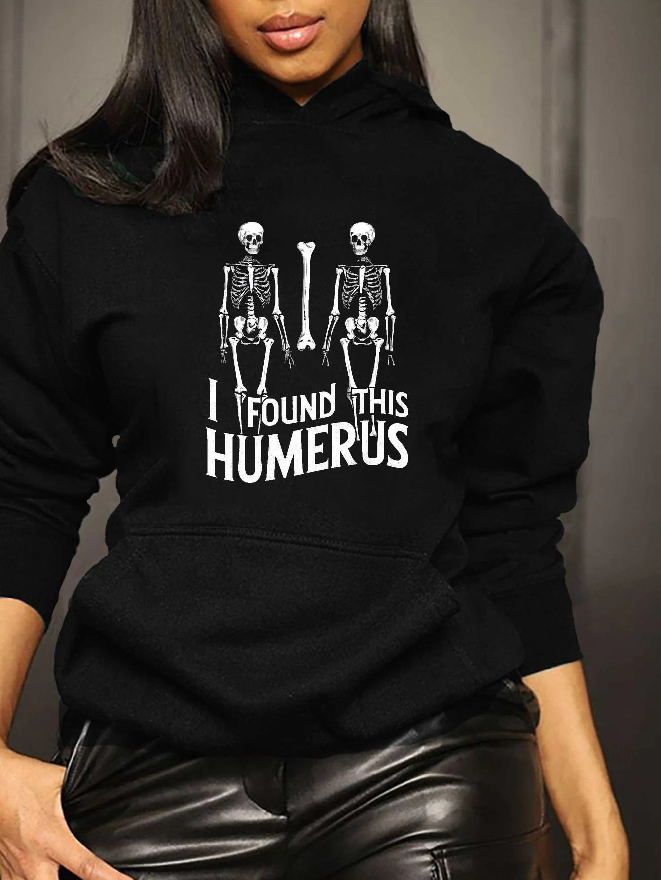 

Толстовка с капюшоном — забавный узор черепа «Я нашел эту иммеру» — наряд для Хэллоуина, вечеринки и повседневной повседневной одежды