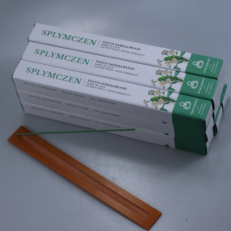 91/pcs Quality Incense Sticks Sandalwood Air Fragrance Yoga Meditation Aromatic 270mm Extra Long (bamboo-free) | Approx