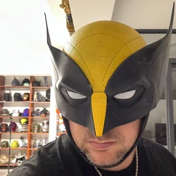 Marvel Wolverine Helmet with Magnetic Chin Customized According To Head Circumference Halloween Cosplay Mask