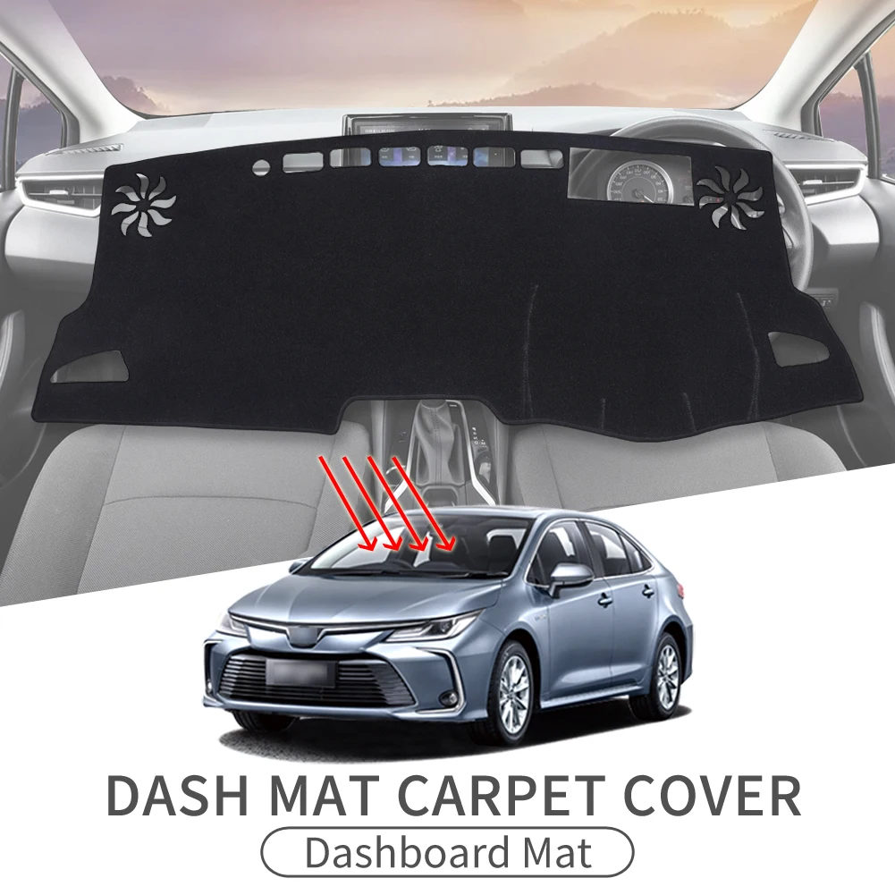 

for Toyota Corolla E210 210 2019 2020 2021 2022 2023 2024 Car Dashboard Mat Sunshade Protective Carpet Dash Mat Dashmat