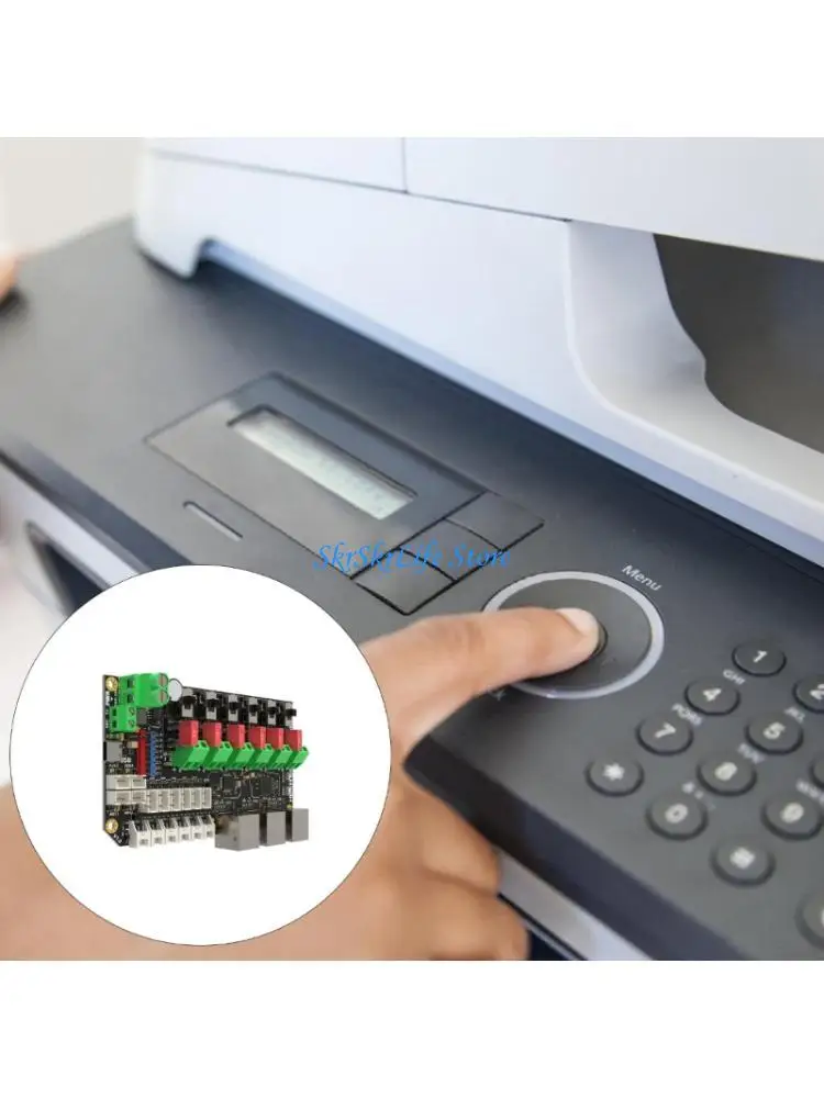 

E65E Printing Hexa Distro Fusions Module 24V Power Allocation CAN2.0 Connection
