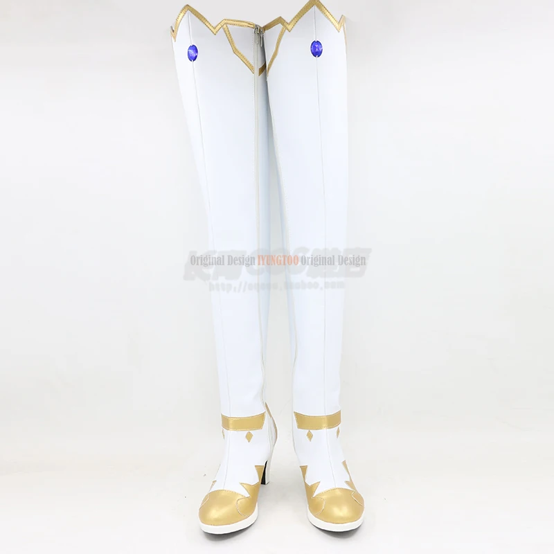 

ELSWORD Rena Erindel Anime Characters Shoe Cosplay Shoes Boots Party Costume Prop