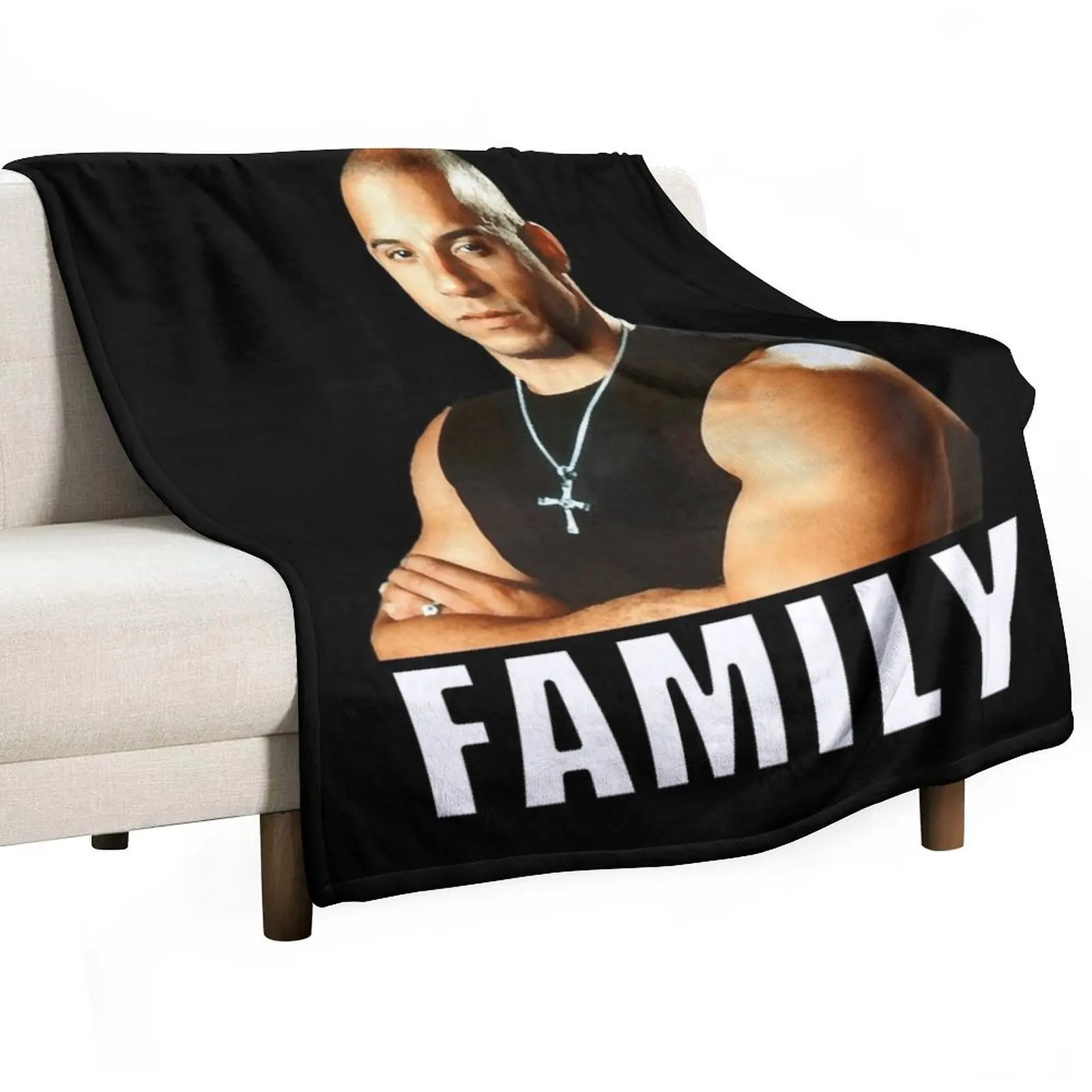 Dom Toretto Funny Man Throw Blanket Polar Baby Decorative Throw Blankets