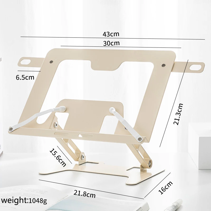 Verstellbarer Leseständer aus Kohlenstoffstahl, multifunktionaler Leseständer, Leseständer für Tablet-Computer und Handy – Detail 6