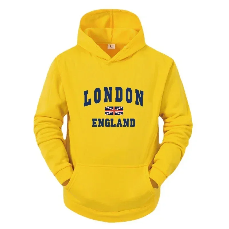 سترة رجالية للخريف والشتاء بنمط لندن الفرنسي مطبوعة بأكمام طويلة وملابس رياضية غير رسمية #3