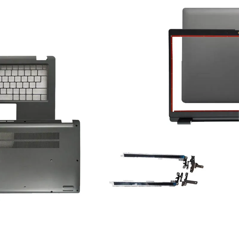 NEW For Dell Latitude 3440 E3440 Laptop LCD Back Cover/Front Bezel/Hinges/Palmrest Upper/Bottom Case/keyboard Black
