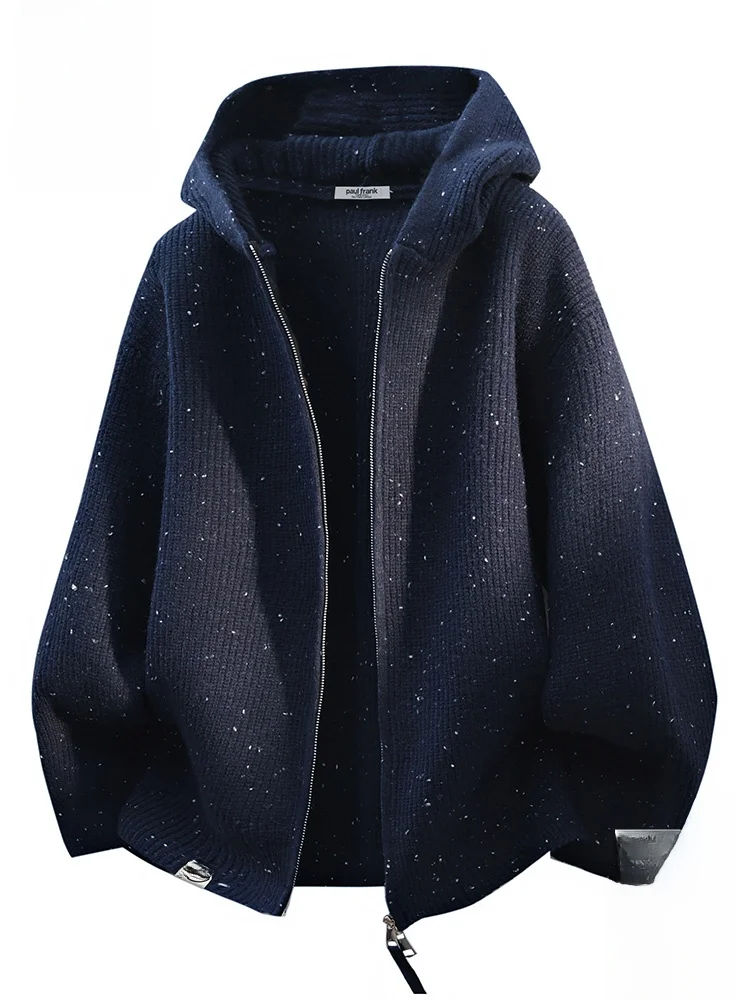 

PaulFrank Men's Loose Fit Knitted Sweater Casual Warm Autumn Outerwear Big Mouth Monkey Design Polyester Blend Fiber