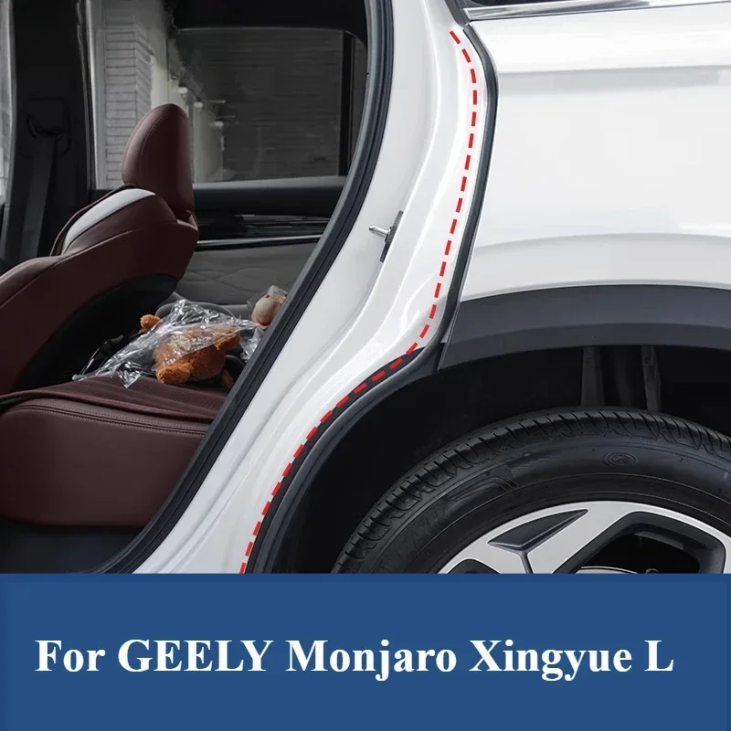 For GEELY Monjaro XingyueL BoyueL Modified Sealing Strip Boyue L Special Door Sound Insulation Strip B Column Door Seam Interior