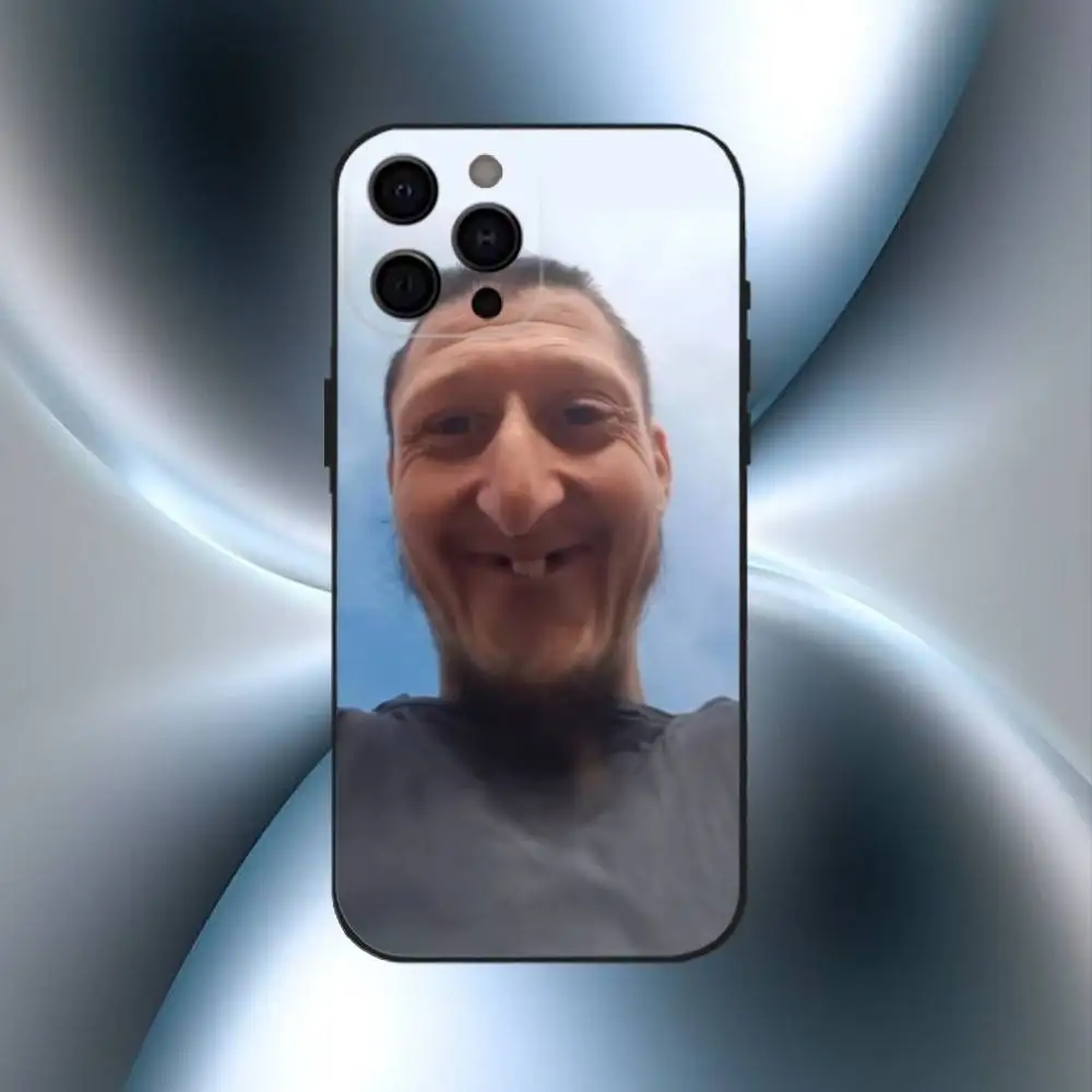 Funny D-Daniel Larson Meme Phone Case For iPhone 16,15,14,13,12,17,Pro Max,Plus Silicone Black Case