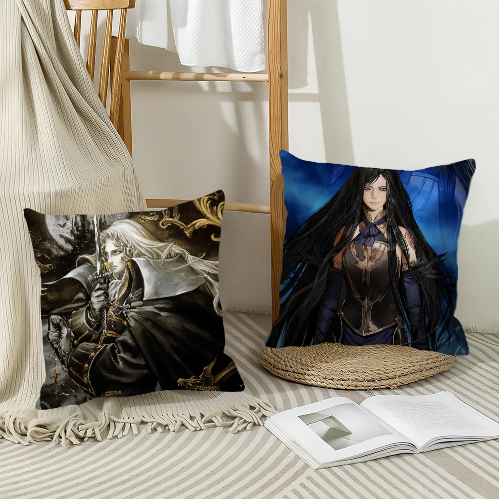 

Game Castlevania Symphony of the Night Pillow Case Home Decoration Cushion Cover Suitable For Bedroom Car Office Sofa
