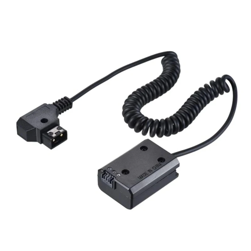 N11R V-Mount/أنطون باور D-Tap إلى NP-FW50 تيار مستمر مقرنة الطاقة الدمية محول البطارية ملفوف كابل لسوني A7 A7ii A7S A7R A7sii A