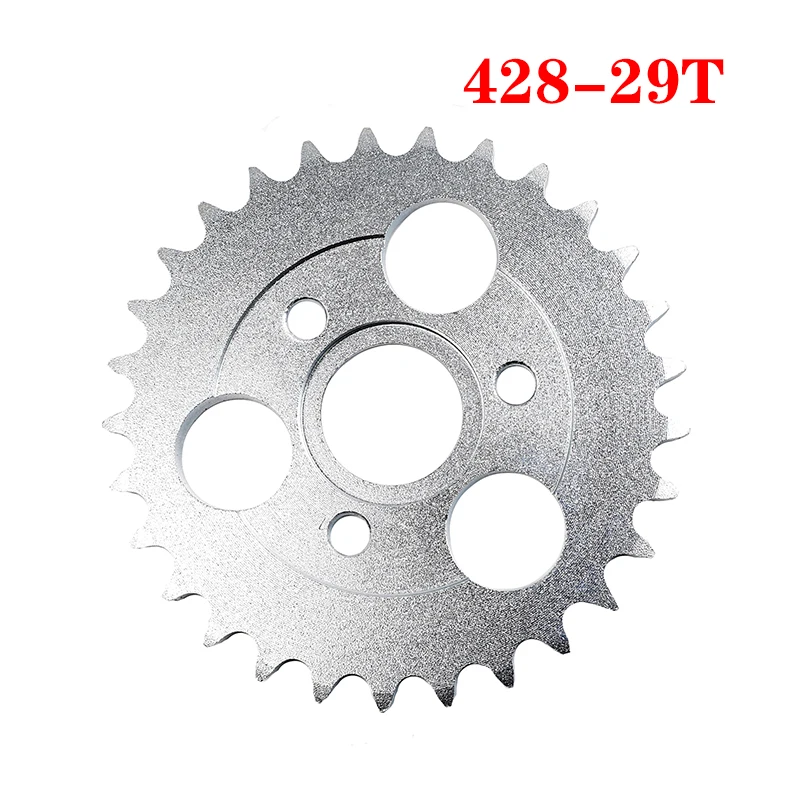 428 420 24T 26T 28T 29T 31T 35T 37T 39T Tooth 30mm Rear Chain Sprocket Gear for Monkey Motorcycle Cross-country Accessories