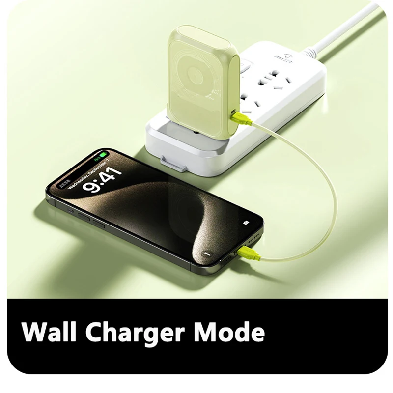 20000mAh Magsafe Power Bank 22.5W Fast CHARGING Powerbank พร้อมปลั๊ก AC Wall Charger สําหรับ iPhone 15 Xiaomi Samsung Poverbank