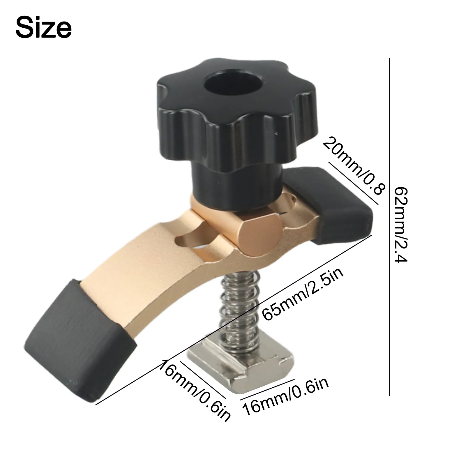 Pinces de routeur CNC pour machines de paillasse, alliage d'aluminium haute résistance pour perceuses et presses, 3018