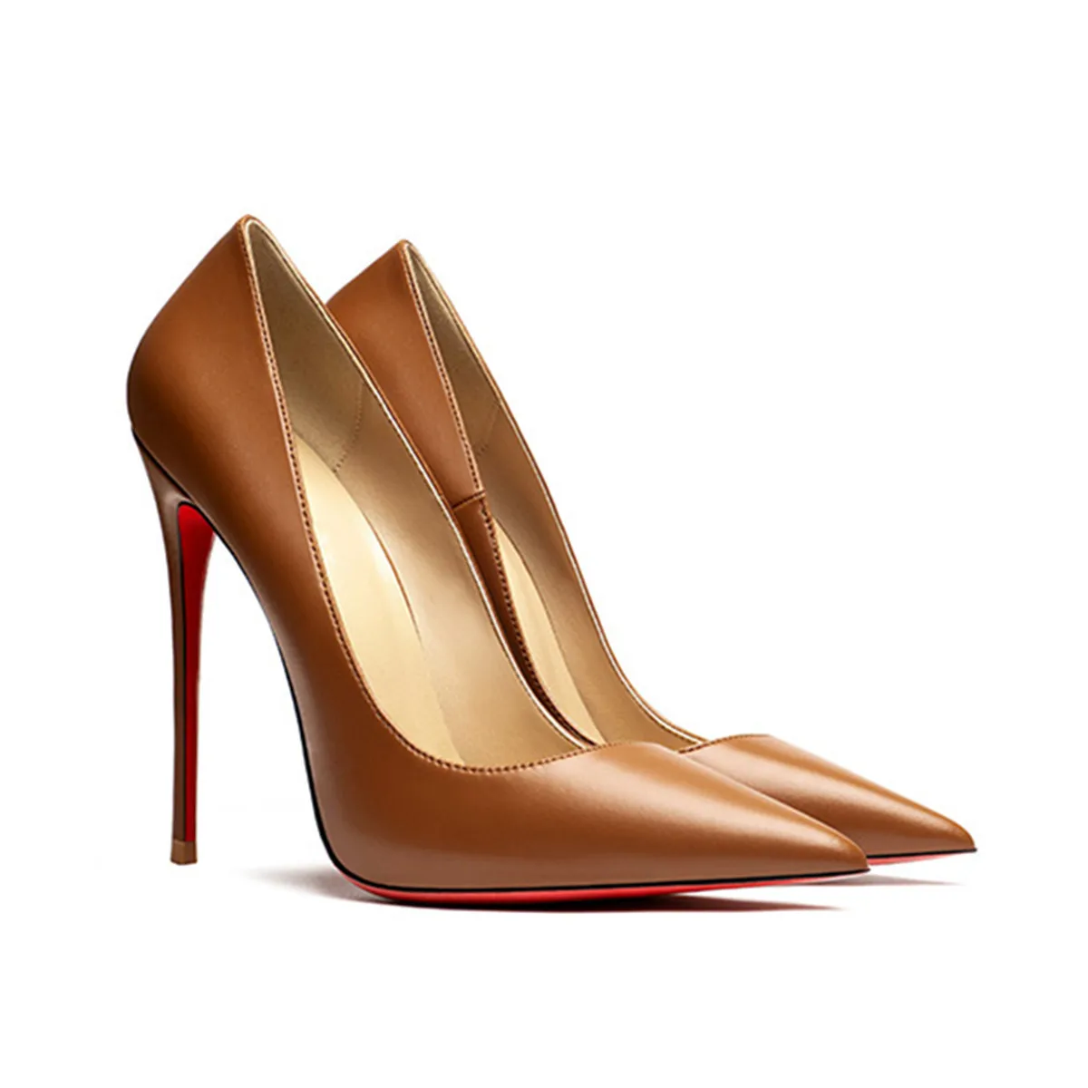 

12cm new summer naked diamond high heels sexy sharp temperament Baotou sandals women's stiletto shoes size 35-44