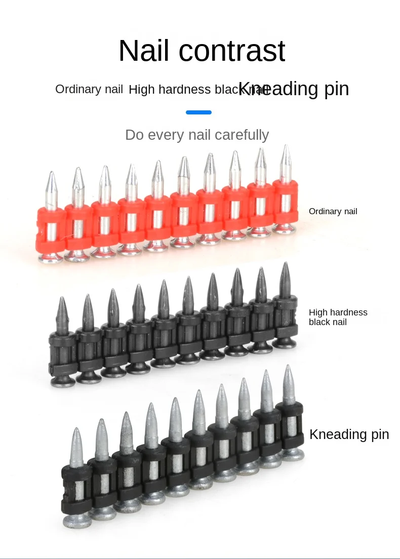 Luchtnagels, Krimpstangen, Spijkers Van Kernkopspijkers, Spijkers Van Het Gasluchtpistool, Grove Plastic Rijspijkers