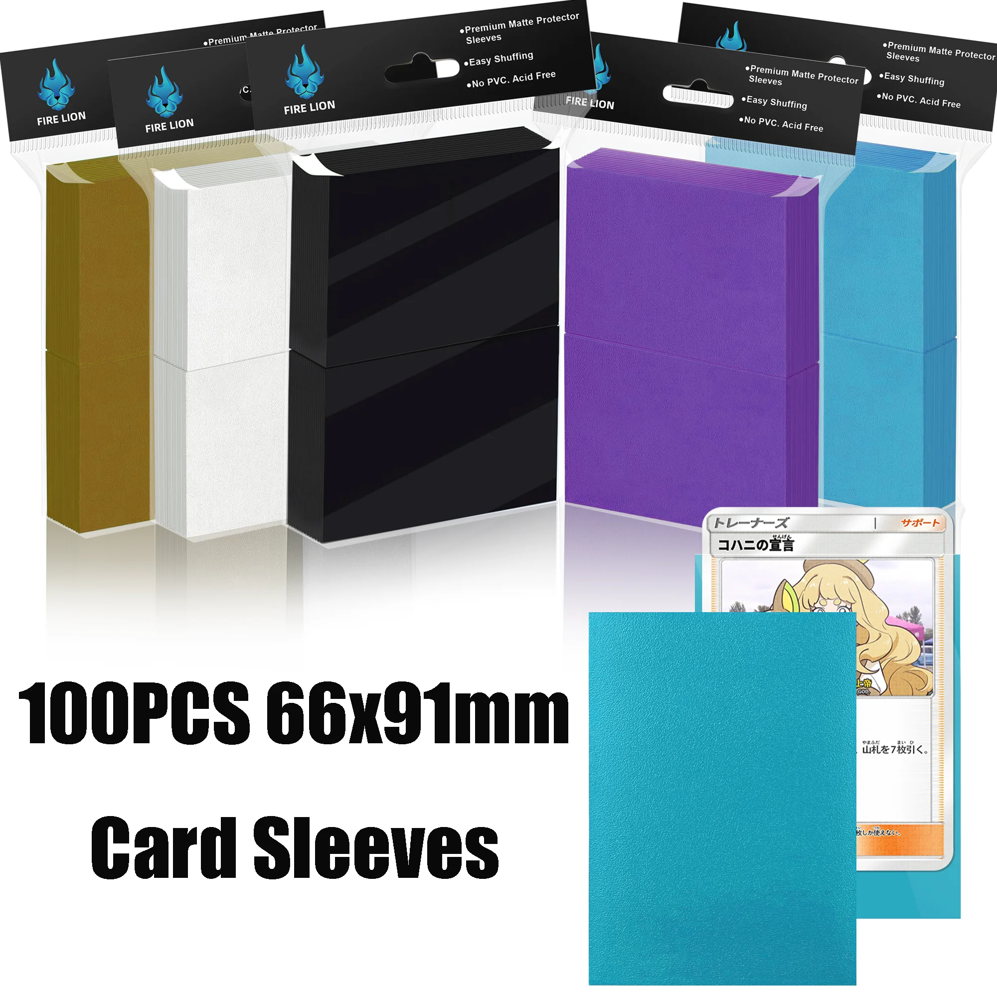 100PCS 66X91 Matte … - image