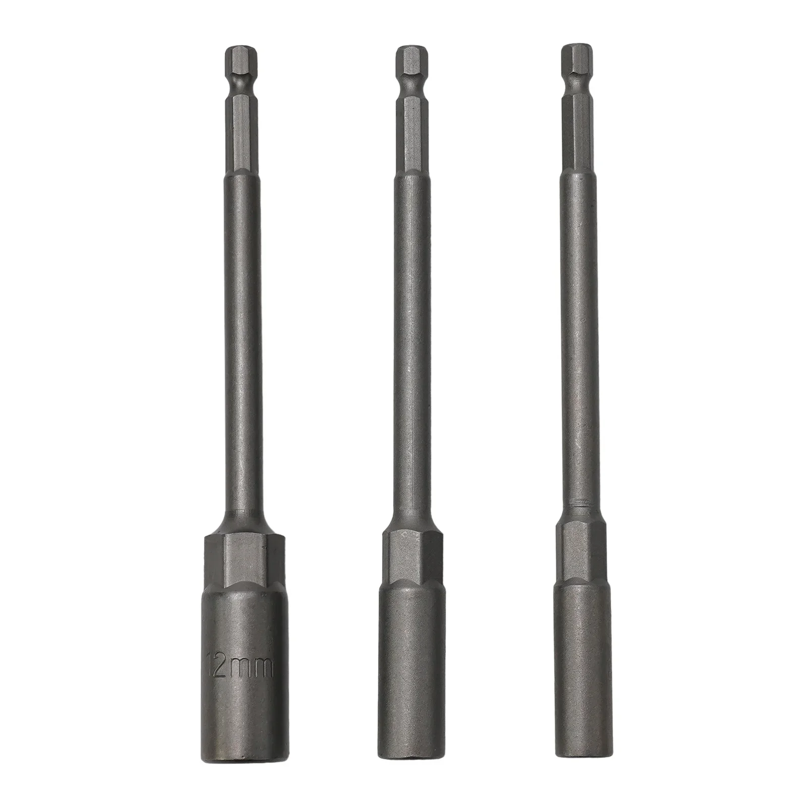 Auto Parts Electric Screwdrivers Socket Wrench Socket Tool 3pcs Hex Nut Sockets Adapter 34mm Chrome Vanadium Steel