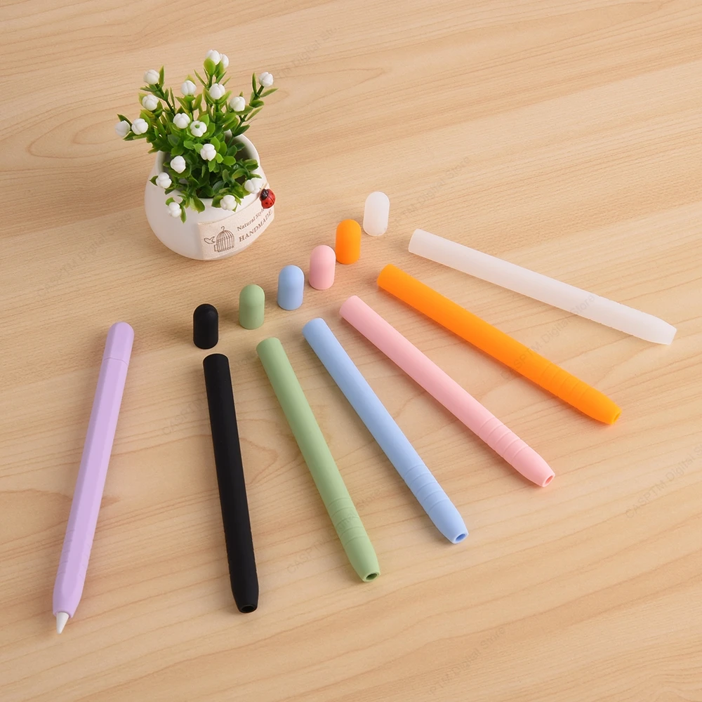 حافظة سيليكون لقلم أبل 3 ، غطاء واقي لباد 3 ، غطاء حامل قلم لمس ثالث ، غطاء قلم محمول