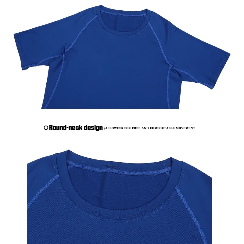 Top masculino justo de manga curta de secagem rápida, respirável e altamente elástico para basquete e treinamento de corrida