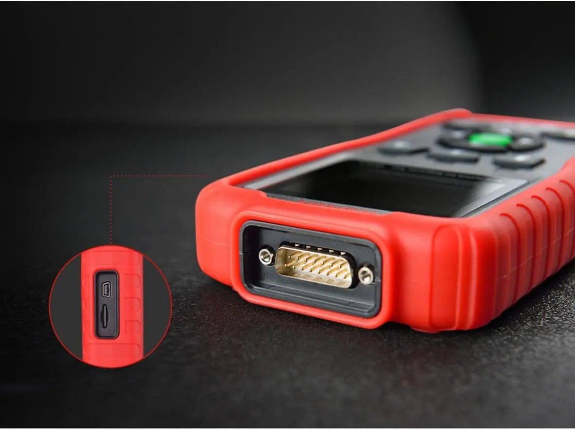 Professional Multi-System OBD II Scanner VAWS V1.0 with Oil Service Reset for Audi/VW/Seat/Skoda (red)