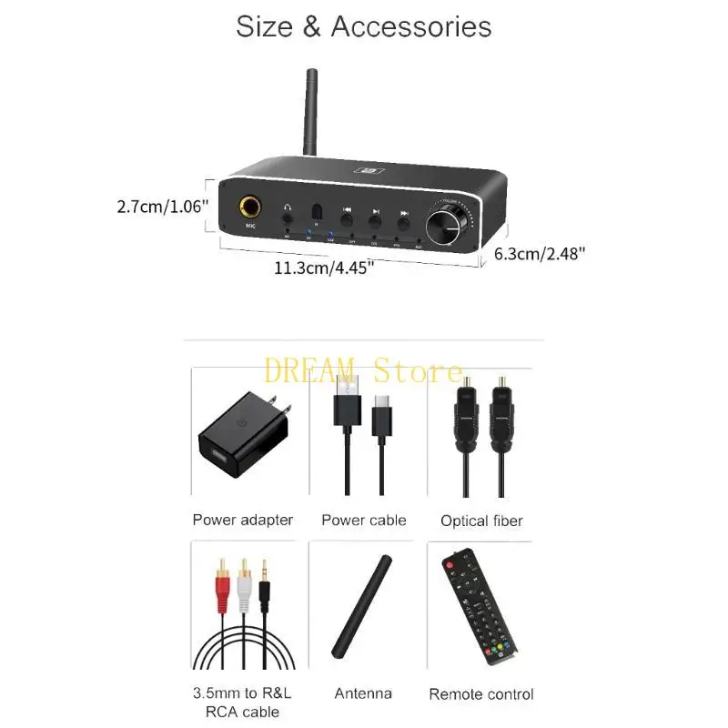 Professional DAC Bluetoothcompatible5.3 جهاز إرسال استقبال للحصول على أفضل بيع الصوت أفضل